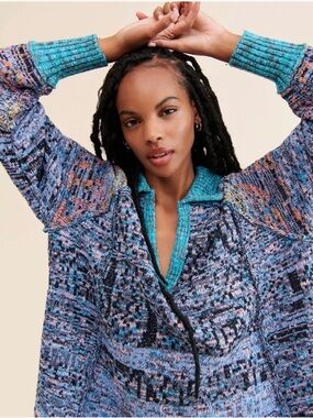 Free People Seasons of the Sun Sweater in EUC